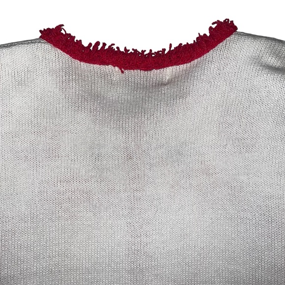 Vintage Jane’s Closet Flamingo 3/4 Sleeve Button Front Cardigan Sweater Sz M - Picture 12 of 14